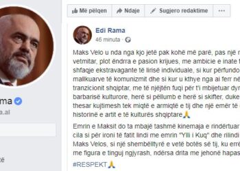 Kinema me emrin e Maks Velo,Rama: Shembëlltyrë e vetë botës së tij