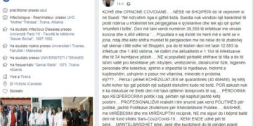 Mjeku Kalo: Do t’i bëjmë ballë sfidës së COVID, por kemi ende rrugë