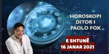 Horoskopi i Paolo Fox, e shtunë 16 Janar 2021