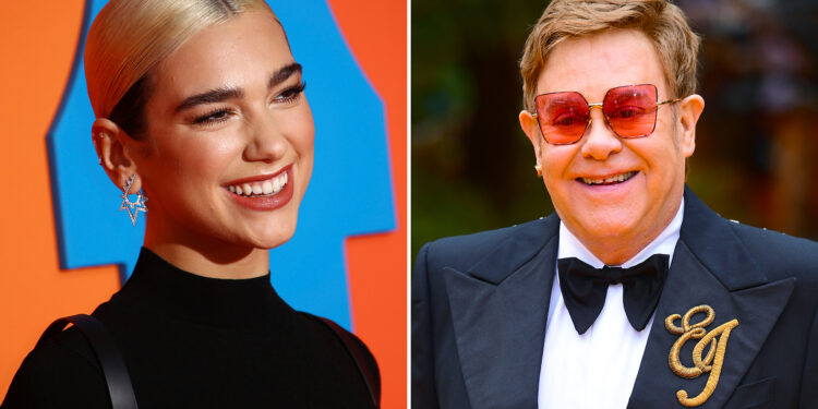 Së bashku për një qëllim, foto që i bëri kureshtar fansat e Dua Lipës dhe Elton John