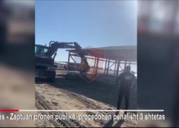 Zaptimi i plazheve publike, policia proçedon penalishtë tre operatorë turistik (Foto, video)
