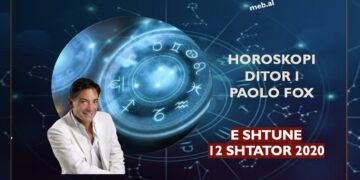 Parashikimi  Ditor i PAOLO FOX për 12 shtator 2020