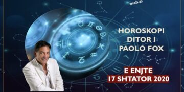 Parashikimi i PAOLO FOX për ditën e sotme, e enjte 17 shtator 2020