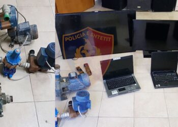 Zbulohen 10 vjedhje në zonën e plazhit, arrestohet një person, proçedohen penalisht dy të tjerë