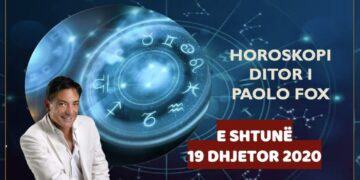Si do jetë fundjava? Parashikimi i PAOLO FOX, e shtunë 19 dhjetor 2020