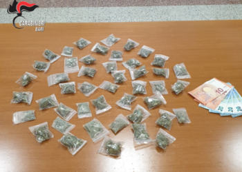 Në rrugë gjatë natës me 46 doza marihuanë, arrestohet 19 vjeçari në Barletta