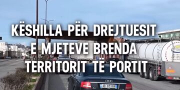 Qarkullimi  brenda Portit të Durrësit, APD: Respektoni rregullat rrugore