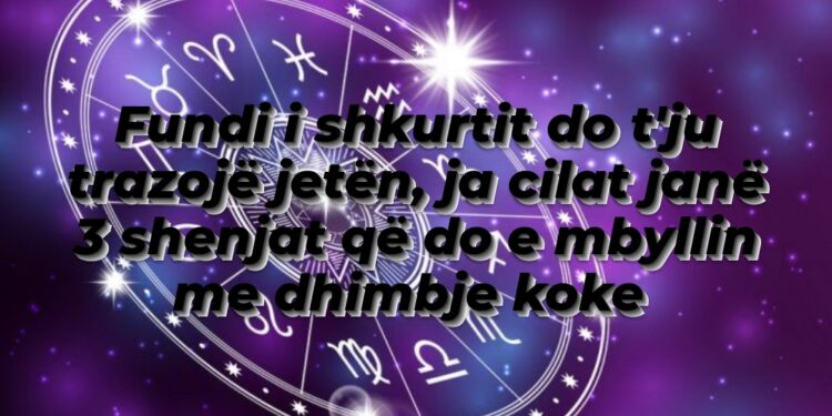 Fundi i shkurtit do t’ju trazojë jetën, ja cilat janë 3 shenjat që do e mbyllin me dhimbje koke