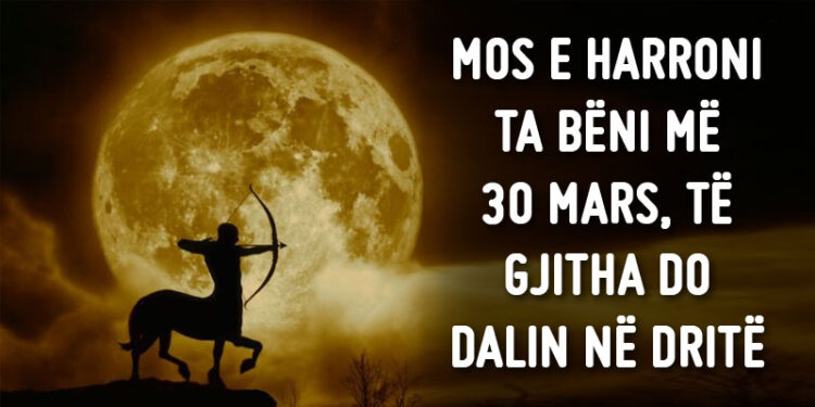 Námí nèsër/ Mòs e hárròni ta bèni më 30 mars, të gjítha do dálín në drítë