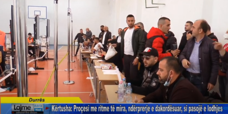 Durrës/ Kërtusha Proçesi me ritme të mira, ndërprerje e dakordësuar, si pasojë e lodhjes