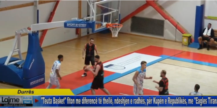 Teuta Basket fiton me diferencë të thellë, ndeshjen e radhës për Kupën e Republikës me Eagles Tirana