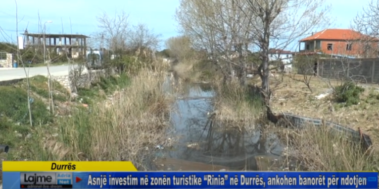 Durrës/ Asnjë investim në zonën turistike Rinia në Durrës, ankohen banorët për ndotjen