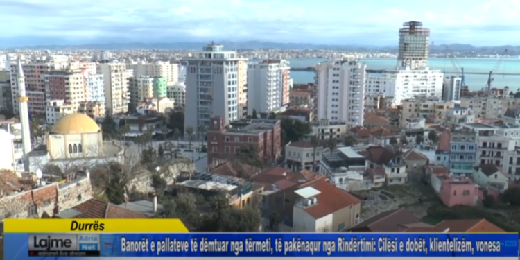 Banorët e pallateve të dëmtuar nga tërmeti të pakënaqur, nga rindërtimi cilësi e dobët, klientelizëm