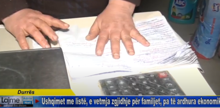 Durres/ Ushqimet me listë, e vetmja zgjidhje për familjet, pa të ardhura ekonomike