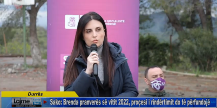 Durres/ Sako Brenda pranverës së vitit 2022, proçesi i rindërtimit do të përfundojë