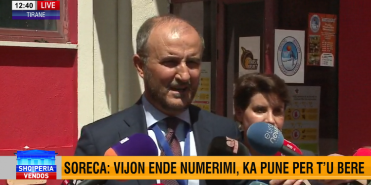 Luigi Soreca: Mos të nxirren konkluzione pa përfunduar numërimi. Procesi le të vijojë normalisht
