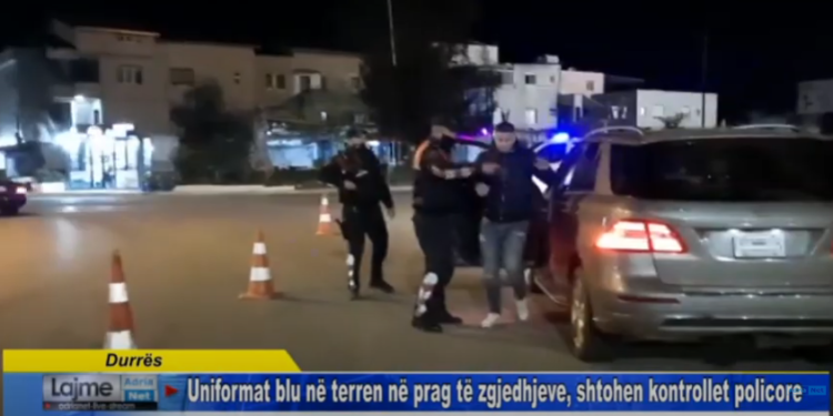 Durrës/ Uniformat blu në terren në prag të zgjedhjeve, shtohen kontrollet policore