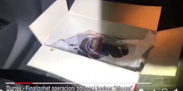 Operacioni policor i koduar “Muzeu”,  arrestohen  tre persona, zbulohen mina me telekomandë